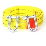 Solide �lingue de remorquage 5 tonnes, accessoire de d�pannage poids lourd avec crochet robuste