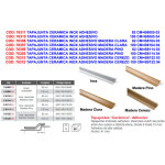 Solin adh�sif inox c�ramique brinox 82 cmb800503