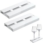 Sollbry - 2 pi�ces porte - verres � pied suspendu support � verre � vin suspendu porte verres suspendu ...