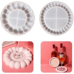 Sollbry - 2 pi�ces silicone moules, bubble tray moule dessous - de - plat en silicone moules en r�sine ...