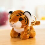 Sollbry lot de 2 porte - cl�s en peluche en forme de tigre pour sacs � dos, sacs � main, sac � main, ...