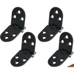 Sollbry - 4 pi�ces charni�re plate de porte pliables charni�res porte pliables charni�re flip pliable ...