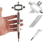 Sollbry - cl� architecte clef carr� multifonctions cl� de construction universel avec cl� allen cle d ...