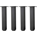 Sollbry - pieds de meubles en alliage d'aluminium r�glables en hauteur, pieds de table basse de canap�, ...