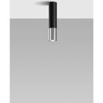 Sollux - plafonnier loopez noir / chrome gu10 ip20 sl. 0939 Sollux - plafonnier loopez noir / chrome gu10 ip20 sl. 0939