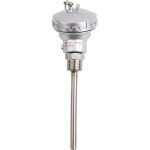 Sonde de temp�rature pt100 avec filetage npt 1 / 2  - t�te de borne thermocouple (longueur 100mm)