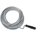 Sonde de tubes flexibles pour �chappement avec ressort en spirale en acier galvanis� 3. 5 mt