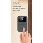 Cette sonnette vid�o sans fil wi - fi peut �tre connect�e � tout moment, dispose de commandes vocales, ...