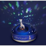 Trousselier - veilleuse projecteur d'etoiles musical sophie la girafe