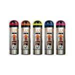 Soppec - traceur chantier marquage provisoire tp + fluo jaune 500ml