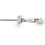 Store menuiserie ? sortie de caisson pour volet roulant � manivelle ? carr� 6 mm ? longueur 175 mm ? ...