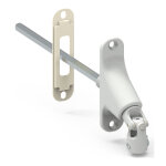 Itar - sortie caisson de volet roulant droite double cardan - dcor : blanc - longueur tige : 355 mm ...