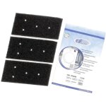 Sos accessoire lot de 3 filtres mousse pour s�che - linge 481010716911 bauknecht, kitchenaid, laden, ...