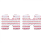 Sos accessoire lot de deux lingettes microfibre pour nettoyeur vapeur polti paeu0316