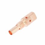 Soudure mig support de tube contact m8 pour torche 250 a