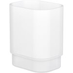 Soulution verre � dents carr� blanc