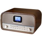 Soundmaster dab970br1 radio de table dab + , fm aux, bluetooth, cd, usb fonction de charge de la batterie, ...