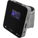 Soundmaster - ur260si radio - rveil dab + , fm aux, bluetooth, usb fonction rveil gris s520452