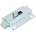 Sourcing map porte boulon loquet 50mm 2 pouces longueur m�tal s�curit� automatique fen�tre portail ressort ...