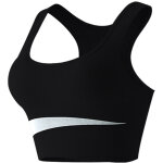 Soutien - gorge de sport en nylon respirant, confortable pour la course et le gym, avec armatures en ...