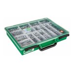 Spax assortiment caissons grand, kit de vis avec x dimensions, 387 units, tte fraise, t - star plus, ...