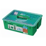 Spax - kit bois xotique 5x60 inox a2 - 850 vis + 1 foret + 12 espaceurs + 5 embouts - 5000009030009