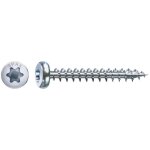 Spax - vis bois tête ronde tr t - star + torx t20 wirox 4x45 - 200 pièces Spax - vis bois tête ronde tr t - star + torx t20 wirox 4x45 - 200 pièces