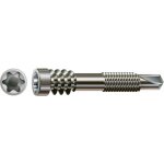 Spax - vis pour terrasse alu, 5 x 48 mm, 100 pices, filet de fixation, tte cylindrique, t - star plus ...