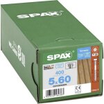 Spax - vis pour terrasse, filetage de fixation, tte cylindrique, t - star plus, pointe cut, acier inoxydable ...