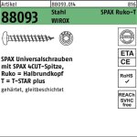 Spax - vis universelle, 3, 5 x 30 mm, 1000 pièces, filetage complet, tête demi - ronde, t - star plus ... Spax - vis universelle, 3, 5 x 30 mm, 1000 pièces, filetage complet, tête demi - ronde, t - star plus ...