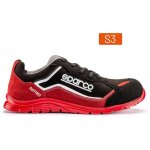 Sparco - chaussures de travail nitro s3 src - 43 (eu) - noir / rouge