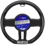 Couvre - volant sparco avec meplat pour vw golf 7 - c1 - c3 ii - c4 - ds4. . .