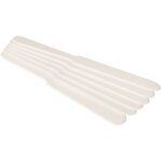 Spatule blanche pour r�cup�rer la mousse de bi�re - lot de 6 hendi 565360