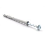 Spit - cheville b - long xtrem plate avec vis tête hexagonale zingué - 10 x 140 mm / 90 mm - boîte de ... Spit - cheville b - long xtrem plate avec vis tête hexagonale zingué - 10 x 140 mm / 90 mm - boîte de ...
