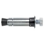 Spit - cheville métallique prima à collerette avec vis et rondelle prémontées zinguées - m12 - 80 mm ... Spit - cheville métallique prima à collerette avec vis et rondelle prémontées zinguées - m12 - 80 mm ...