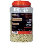 Spit - chevilles universelles polypropylne arpon avec collerette diamtre 8mm longueur 32mm, bidon de ...