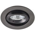 Spot encastrable - rond - europole be better - culot gu10 - noir - orientable - 1 / 4 t - europole 2415 ...