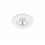 Trio - spot encastrable rond zagros blanc led 5w ip65 �8 cm lighting