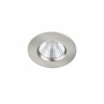 Trio - spot encastrable rond zagros nickel led 5w ip65 �8 cm lighting