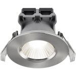 Nordlux - spot encastr� fremont 3 - kit m�tal acier bross�, h. 6. 8 - ip65 4000k - led module / int�rieur ...