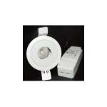 Spot encastr� led 6w � 90mm blanc orientable optique focus 4000k 520lm avec driver 230v dimmable 38� ...