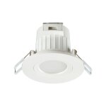Girard sudron - spot encastre orientable led cct ip44 5w - blanc - sylvania