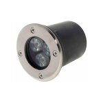 Spot extrieur encastrable led ip65 220v sol 3w 18 - blanc froid 6000k - 8000k silamp