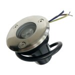 Silamp ? spot encastrable ext�rieur sol led 3w ip65 220v ? flux lumineux 300 lumens ? angle d'�clairage ...