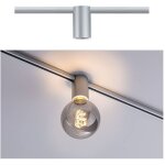 Spot individuel sur rail urail ceiling socket paulmann - e27 - 20w max - dimmable - chrom� mat - sans ...