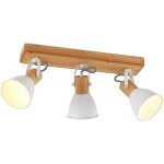 Lindby - spot � intensit� variable 'merela' en bois pour salon & salle � manger