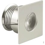 Leclubled - spot led carr encastrable compact 4w 12v quivalent 30w ip65 - blanc naturel 4000k
