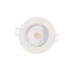 Silumen ? spot led encastrable 5w ip65 �72mm blanc froid ? �clairage discret pour salle de bain ? installation ...