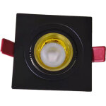 Spot led encastrable 7w carr� �tanche �pi plafond de salle de bains encastr�e spot de plafond moderne ...