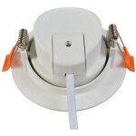 Spot led encastrable pour plafond 5w blanc neutre 425lm transformateur int�gr�